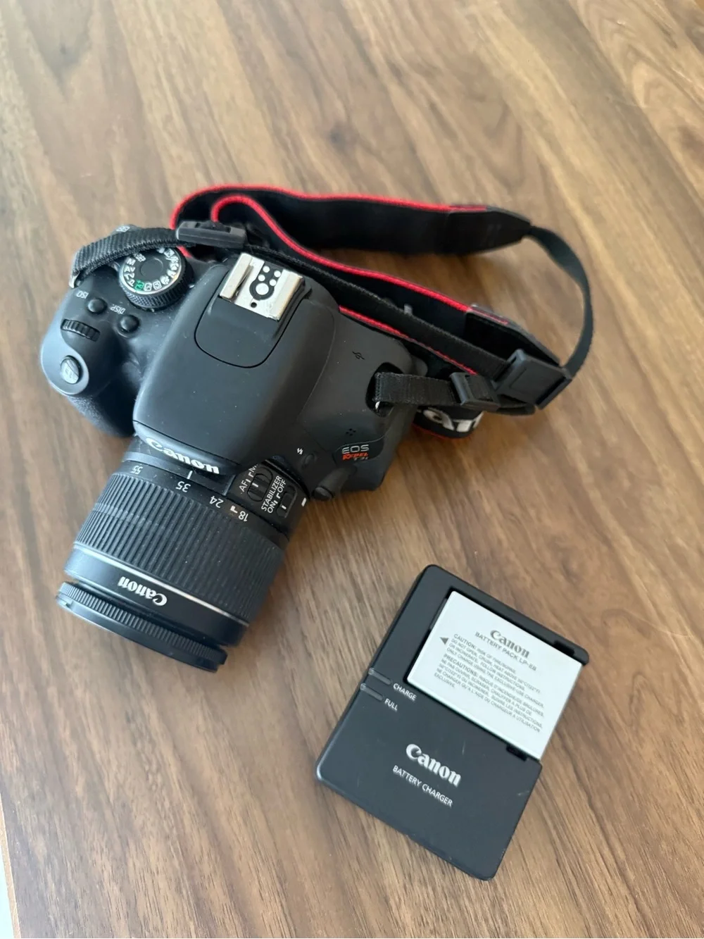 Canon DSLR Camera with 18-55mm Lens - Black